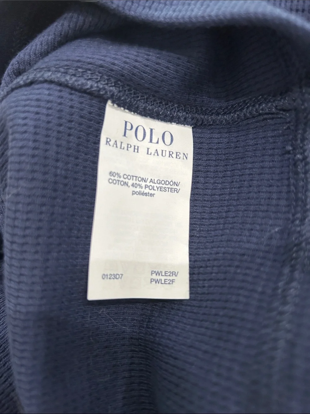 Polo Ralph Lauren thermal top. Size medium.  NWT